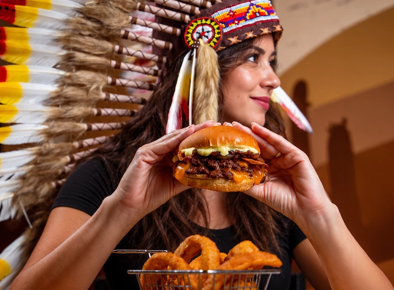 Brave Burgers on Fire